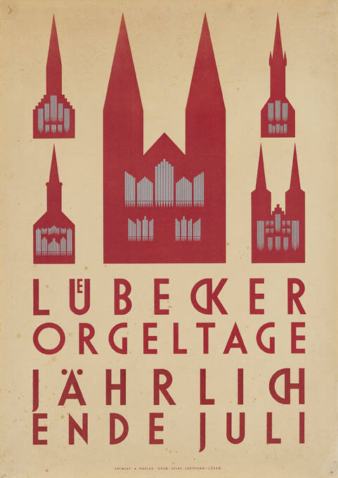 Lübecker Orgeltage, Jährlich Ende Juli