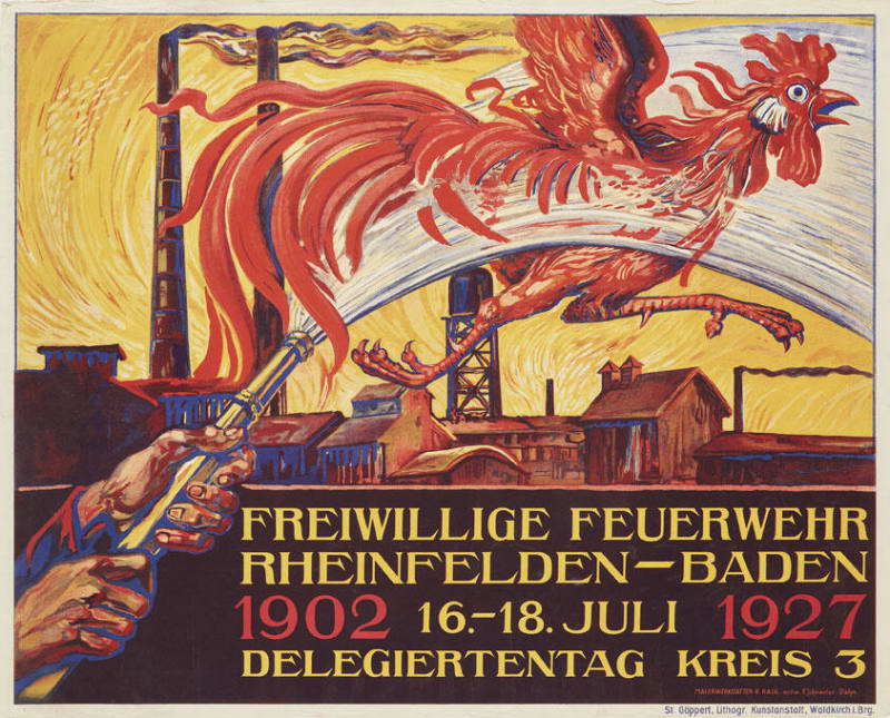 Freiwillige Feuerwehr Rheinfelden-Baden, 1902–1927