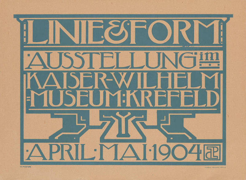 Linie & Form, Kaiser-Wilhelm Museum Krefeld