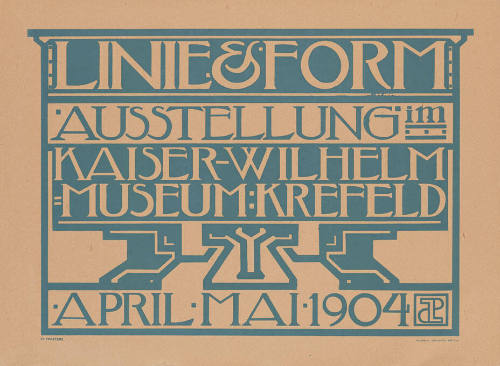 Linie & Form, Kaiser-Wilhelm Museum Krefeld