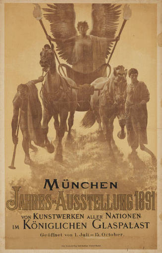 München Jahres-Ausstellung 1891, Von Kunstwerken aller Nationen im Königlichen Glaspalast