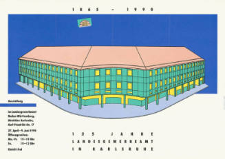 125 Jahre Landesgewerbeamt in Karlsruhe, 1865–1990,  Landesgewerbeamt Baden-Württemberg, Karlsruhe