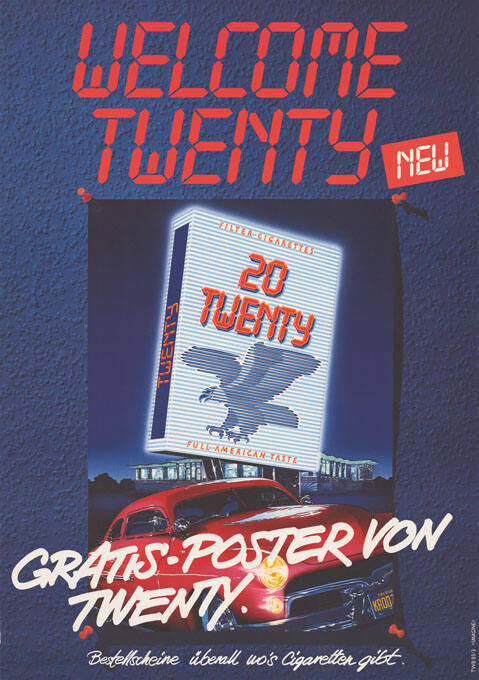 Welcome Twenty, Gratis Poster von Twenty