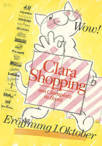 Wow! Clara Shopping am Claraplatz in Basel, Eröffnung 1. Oktober