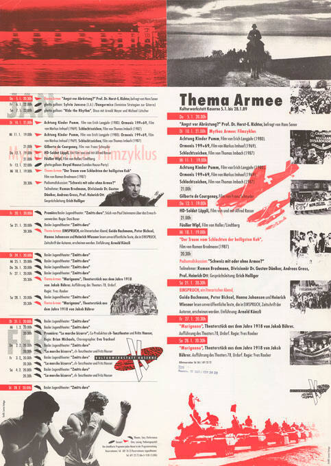 Thema Armee, Kulturwerkstatt Kaserne