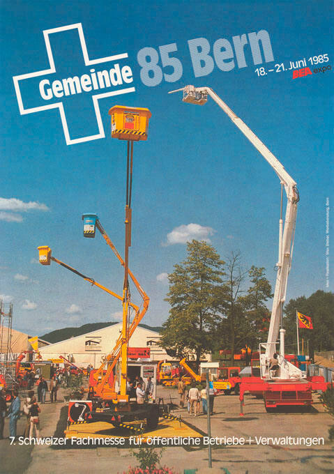 Gemeinde 85 Bern, 7. Fachmesse für öffentliche Betriebe + Verwaltungen