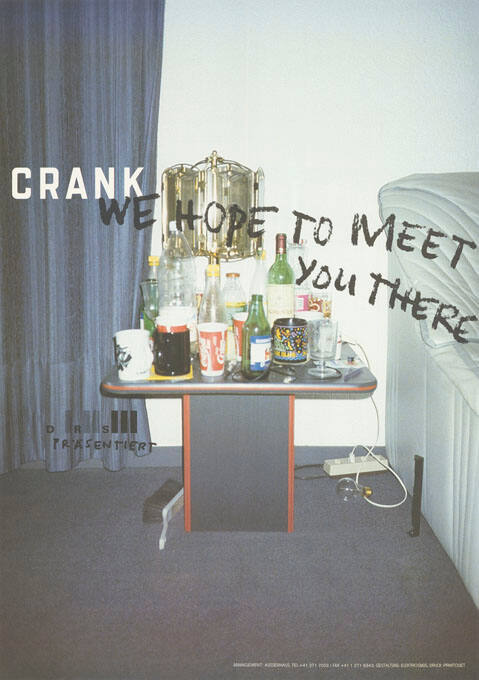 Crank, We hope to meet you there