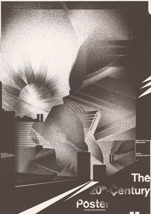 The 20th Century-Poster, Walker Art Center Minneapolis