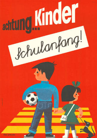 Achtung… Kinder, Schulanfang!