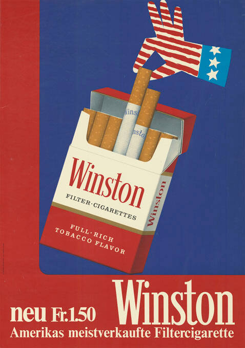 Winston, Amerikas meistverkaufte Filtercigarette