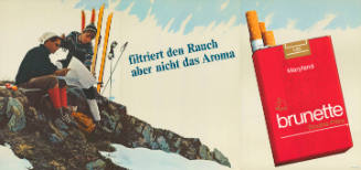 Filtriert den Rauch aber nicht das Aroma, Brunette