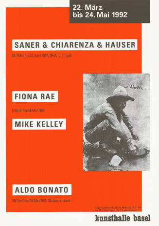 Saner & Chiarenza & Hauser, Fiona Rae, Mike Kelley, Aldo Bonato, Kunsthalle Basel