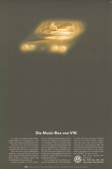 Die Music-Box von VW.