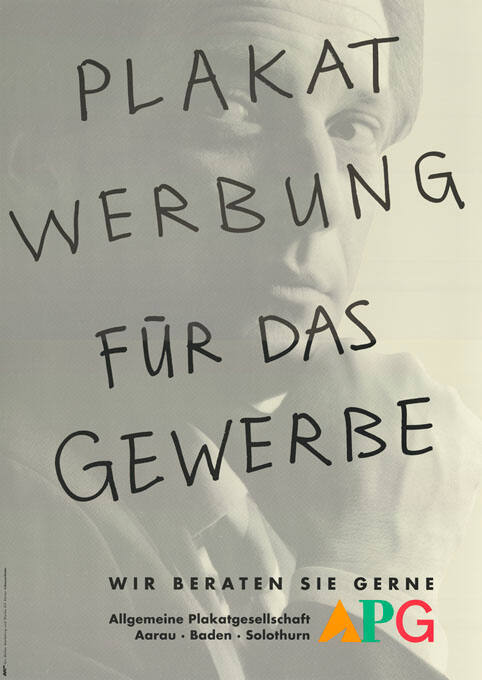 Plakatwerbung für das Gewerbe, APG