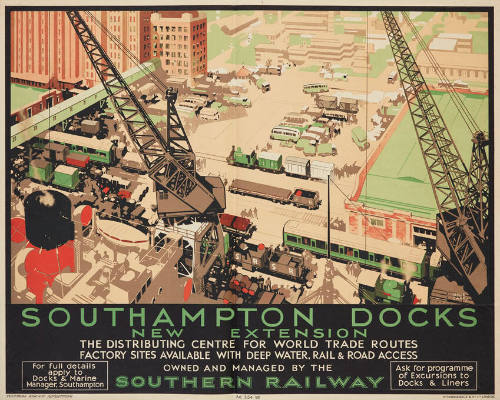 Southampton Docks, Southern Railway.