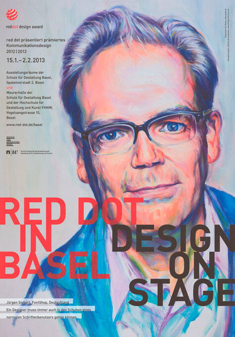 Red Dot in Basel, Design on stage