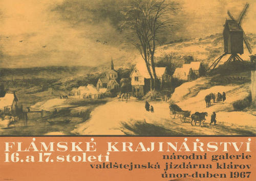 Flámské krajinářství 16. a 17. století, Národní Galerie, Praha