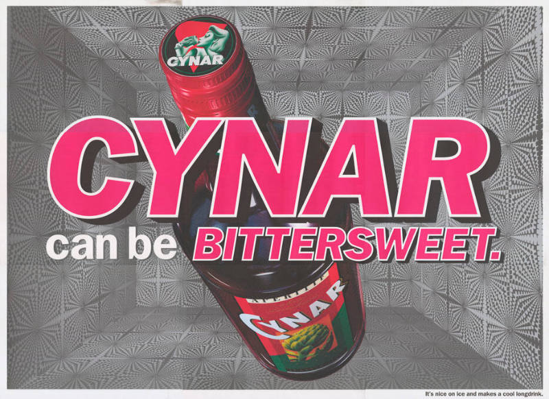 Cynar can be bittersweet.