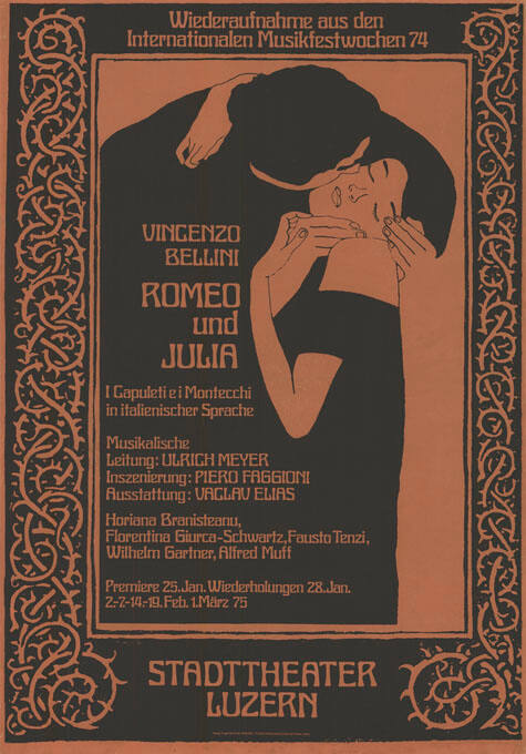 Vincenzo Bellini, Romeo und Julia, Stadttheater Luzern