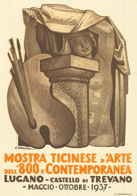 Mostra Ticinese d’arte dell’ 800 e contemporanea, Lugano, Castello di Trevano