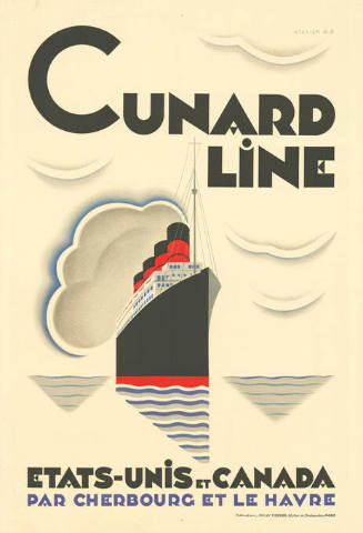 Cunard Line, Etats-unis et Canada, Par Cherbourg et Le Havre