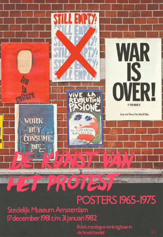 De kunst von het protest, Posters 1965–1975, Stedelijk Museum Amsterdam