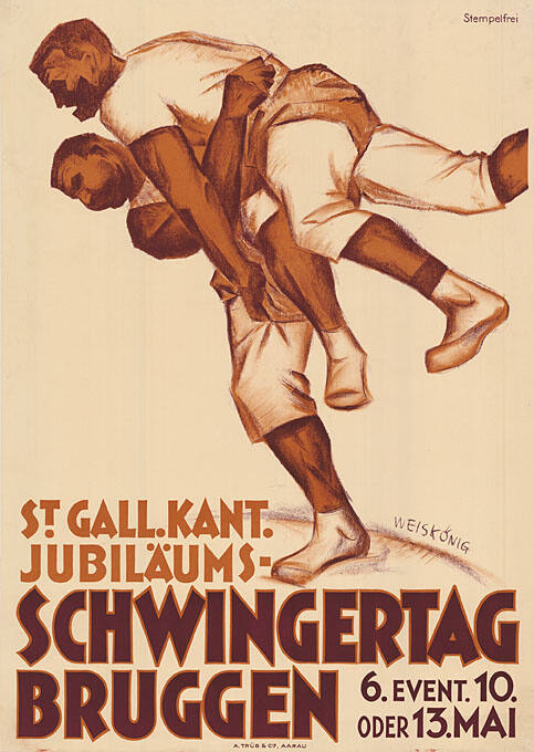 St. Gall. Kant. Jubiläums-Schwingertag, Bruggen