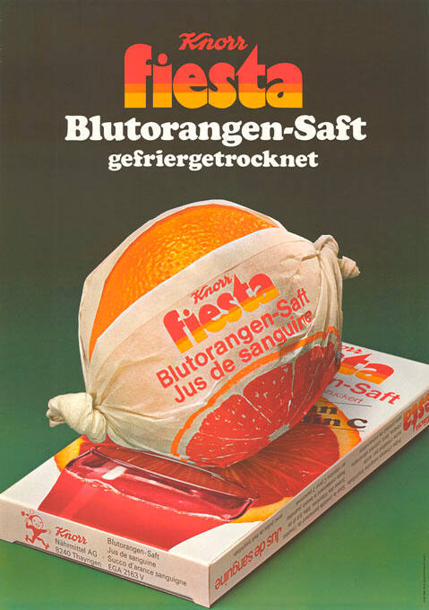 Fiesta, Knorr, Blutorangensaft, Gefriergetrocknet