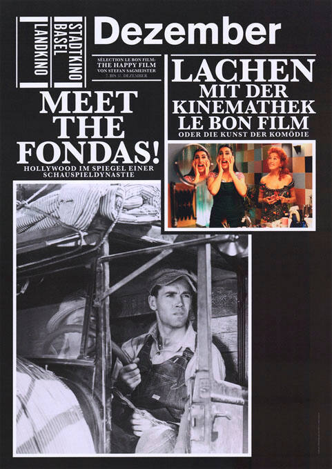 Dezember, Meet the Fondas, Lachen mit der Kinemathek Le Bon Film, Stadtkino Basel, Landkino