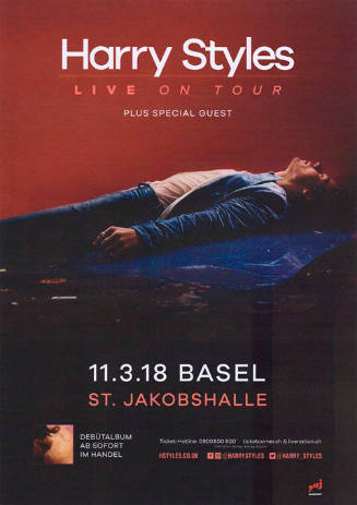 Harry Styles, St. Jakobshalle Basel