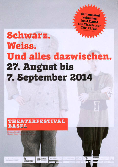 Theaterfestival Basel, Schwarz. Weiss. Und alles dazwischen.