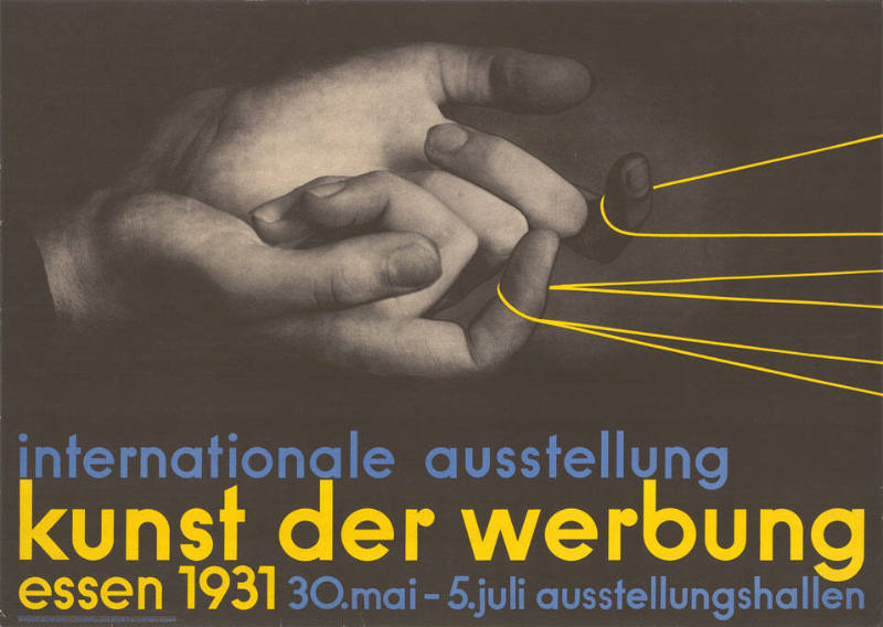 Internationale Ausstellung, Kunst der Werbung, Essen