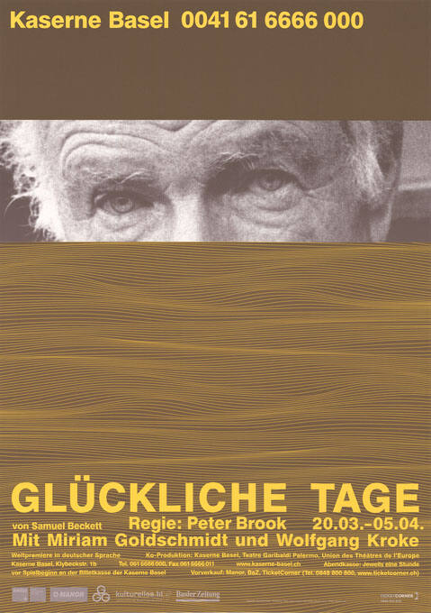 Glückliche Tage, Von Samuel Beckett, Kaserne Basel