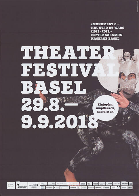 Theater Festival Basel, «Monument 0 – Haunted by Wars (1913–2013)», Eszter Salamon, Kaserne Basel