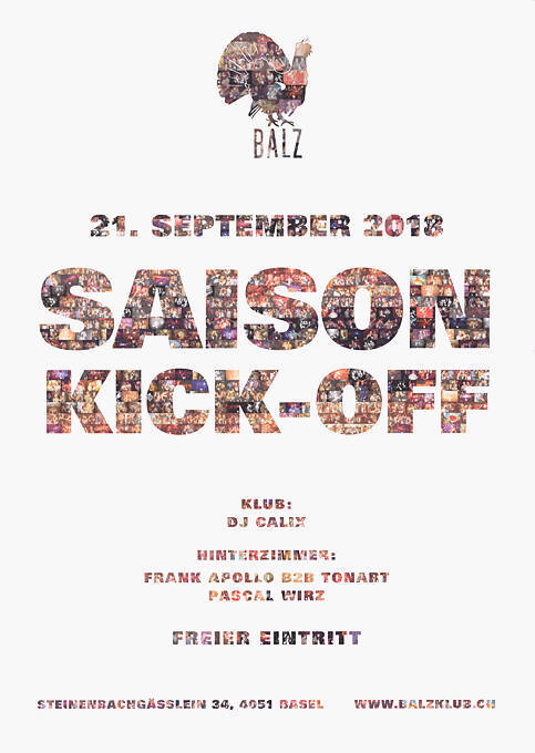 Balz, Saison kick-off