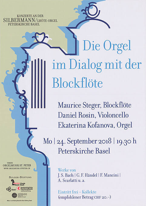 Die Orgel im Dialog mit der Blockflöte