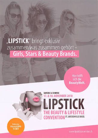 „Lipstick“ bringt exklusiv zusammen was zusammen gehört - Girls, Stars & Beauty Brands.