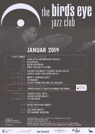 The Bird’s Eye Jazz Club, Januar 2019