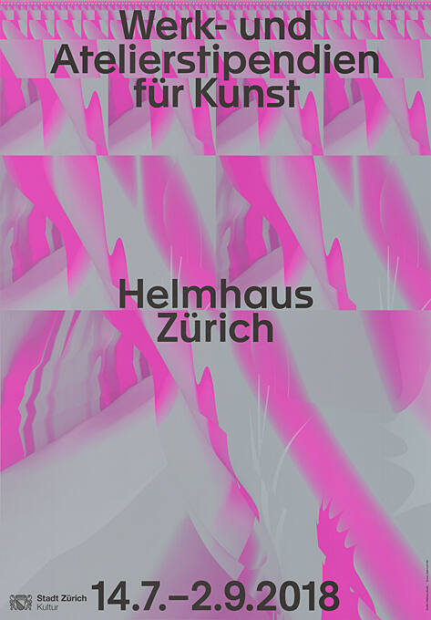 Werk- und Atelierstipendien für Kunst, Helmhaus Zürich