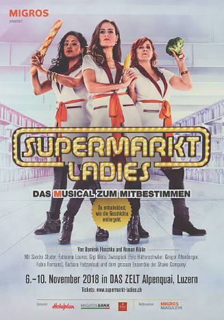 Supermarkt Ladies, Das Musical zum mitbestimmen.