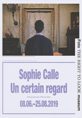 the right to look, Sophie calle, Un certain regard, Fotomuseum Winterthur