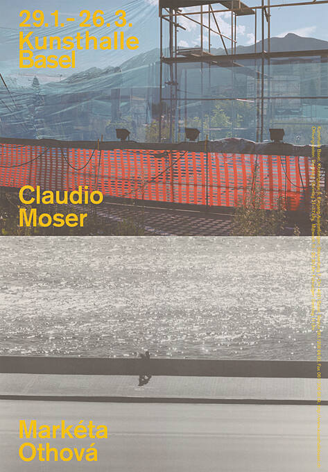 Claudio Moser, Markéta Othová, Kunsthalle Basel