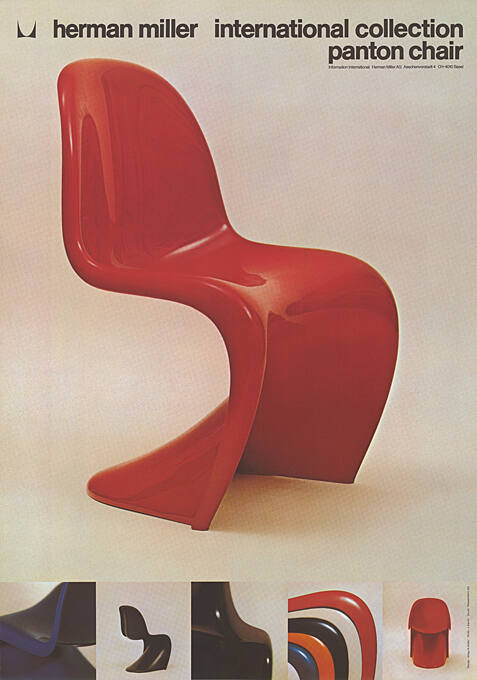 Herman Miller, International collection, panton chair