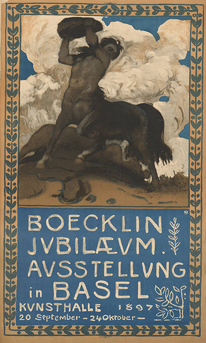 Boecklin Jubiläum. Ausstellung in Basel, Kunsthalle