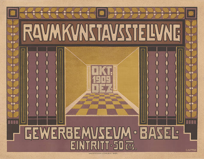 Raumkunstausstellung, Gewerbemuseum Basel