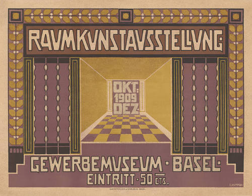 Raumkunstausstellung, Gewerbemuseum Basel