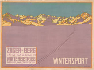 Zuger-Berg und Strassenbahn, Winterbetrieb, Anschluss an alle direkten Züge, Wintersport