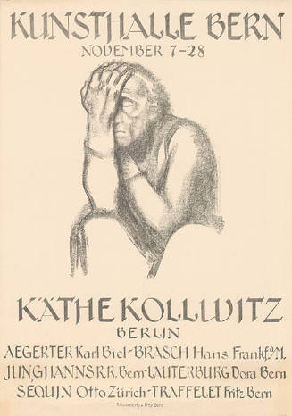 Käthe Kollwitz, Kunsthalle Bern