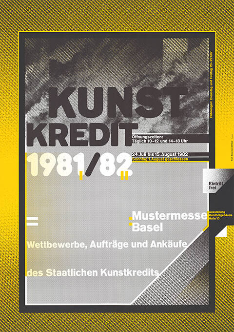 Kunstkredit 1981/82, Mustermesse Basel