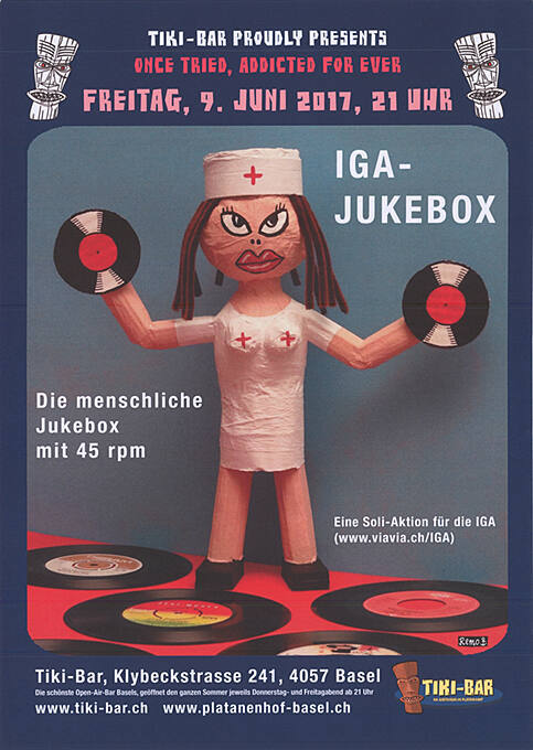 IGA-Jukebox, Tiki-Bar